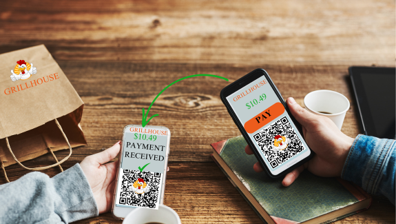 Customer payment process